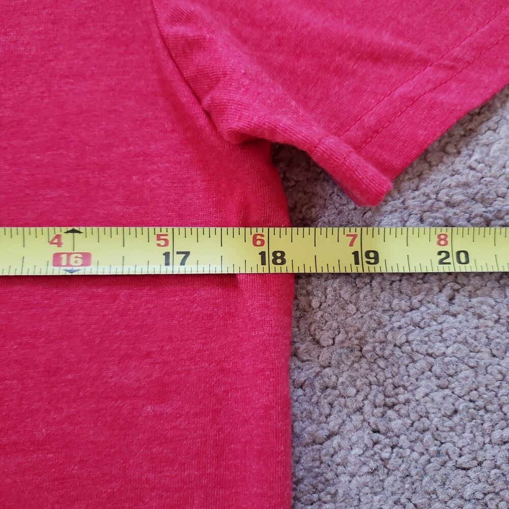 NWT Elf OMG! SANTA! I Know Him! Size Medium Mens Red Double Side T-Shirt - Picture 6 of 6